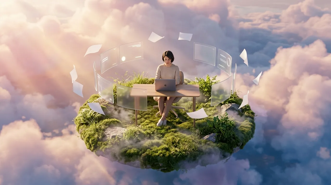 A still from the Second Thought AI showreel